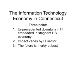 The Information Technology Economy in Connecticut