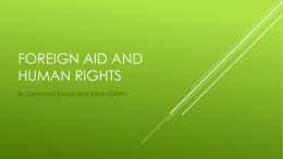 Foreign Aid and Human Rights