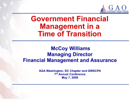 Financial Management in the 21st Century