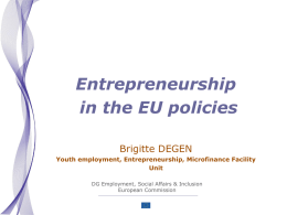 Ms. Brigitte Degen from The European Commission