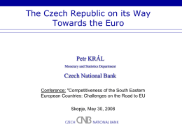 English title - National Bank of the Republic of Macedonia