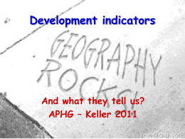 Development indicators