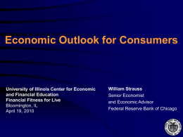 Midwest Economic Outlook - University of Illinois at