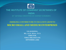 the institute of company secretaries of india