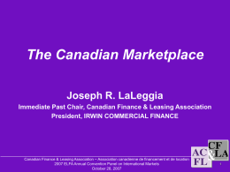 Canada - Canadian Finance & Leasing Association
