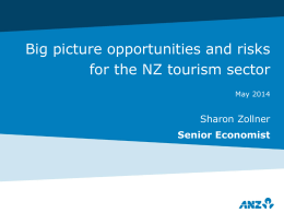 ANZ Big picture opportunities and risks for the NZ