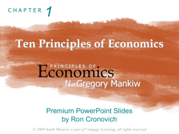 Chapter 1 10 Principles of Economics