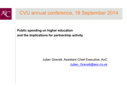 Public spending on higher education and the implications for