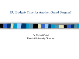 EU budget is a historic relict