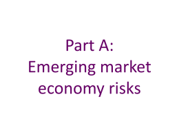 Emerging market economy risks