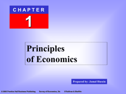 Chapter 1: Principles of Economics