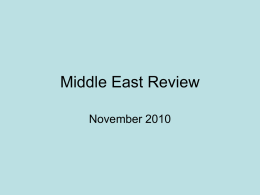 Middle East Review - Bibb County Schools