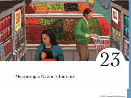 Measuring a Nation`s Income
