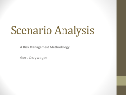 A Risk Management Methodology