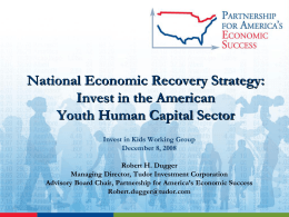 Youth Human Capital Sector