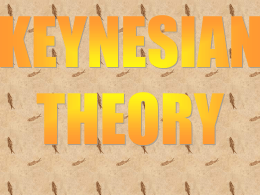 Keynesian theory
