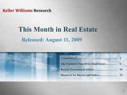 FHA Loans - Keller Williams Realty