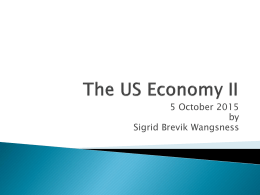 US Economy II