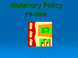 12/14 Monetary Policy review ppt
