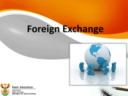 Day 2 - Refined Foreign Exchange