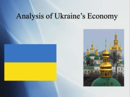 Derek Young -- Ukraine Economy