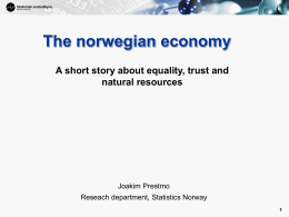 Norwegian Economy