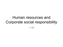 Human resources - E