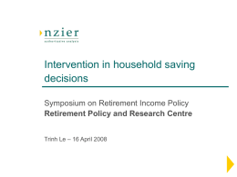 Trinh Le 2008 Intervention in household saving decisions