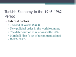 Turkish Economy in 1946