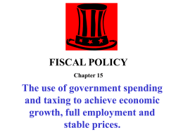 Fiscal Policy - Granbury ISD