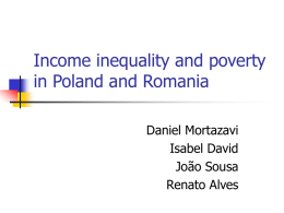 Income: Poland and Romania