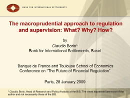 Macro-prudential - Banque de France