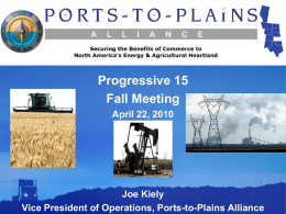 Ports to Plains Energy Connection