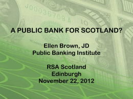 22-Nov-2012 - Public Banking