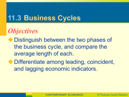 11.3 Business Cycles