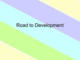 Models of Development ppt