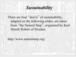 12. Sustainability