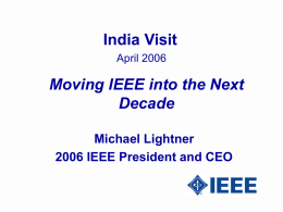 - IEEE Bombay Section