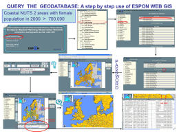 Step 3: Advanced Analysis Map environment ESDA