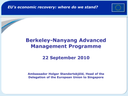 Berkeley-Nanyang Advanced Management Programme (power point)