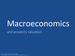 Chapter 2 Macroeconomic Considerations