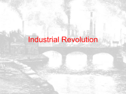 Industrial Revolution and Regions ppt