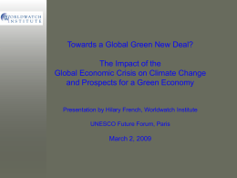 Global Green New Deal