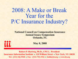 Impacts on Insurers - Insurance Information Institute