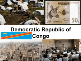 democraticrepublic of the congo pp notes