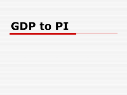 GDP to PI - Humble ISD