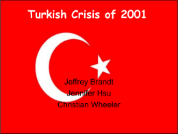 Turkish Crisis of 2001