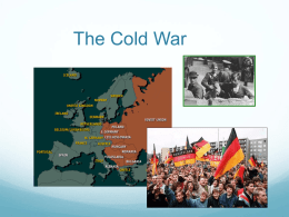 The Cold War Presentation