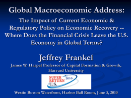 Global Macroeconomic Address