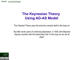 The AD-AS Model